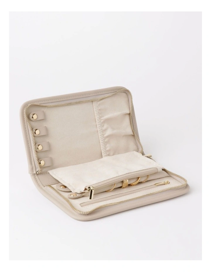 Design Studio Travel Wallet Jewel Box in Taupe MYER