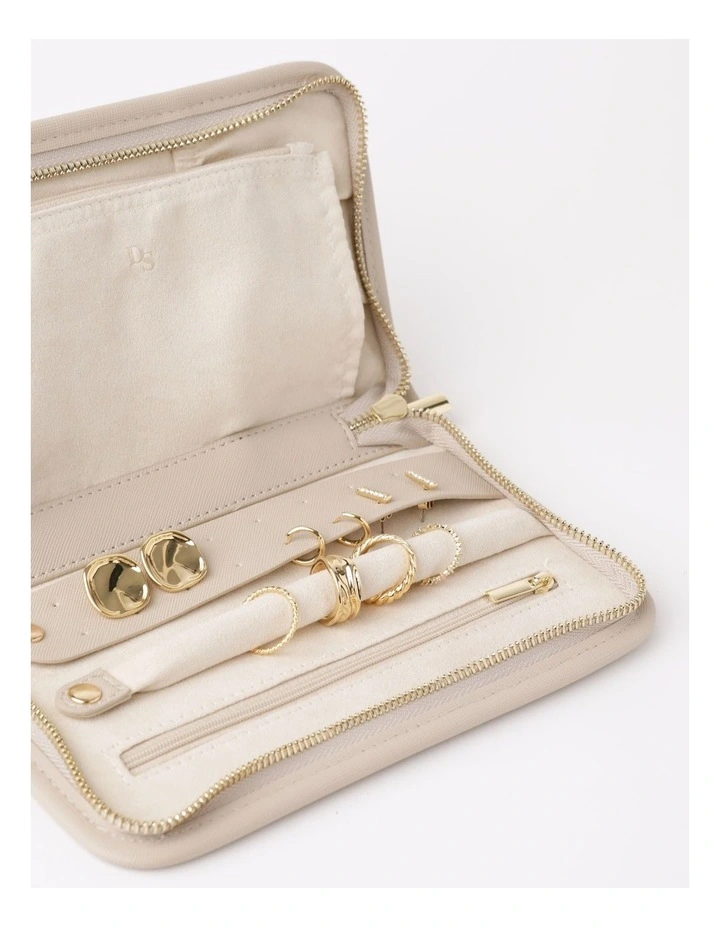 Design Studio Travel Wallet Jewel Box in Taupe MYER