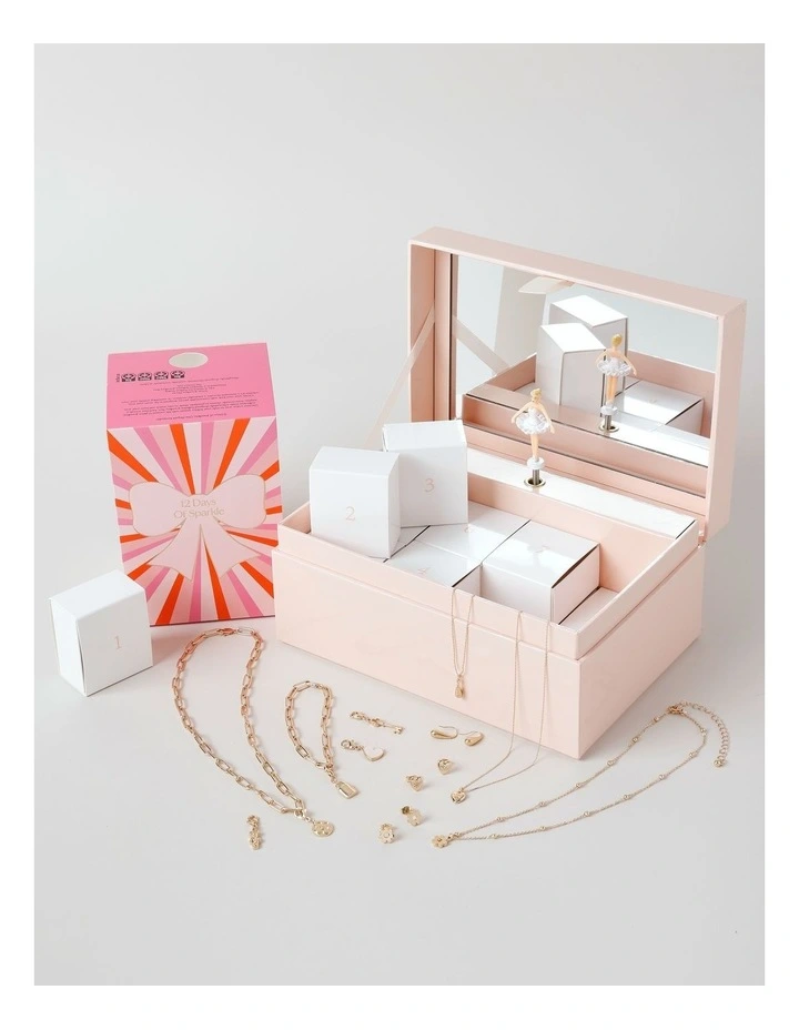 Ballerina Advent Box in Pink image 3