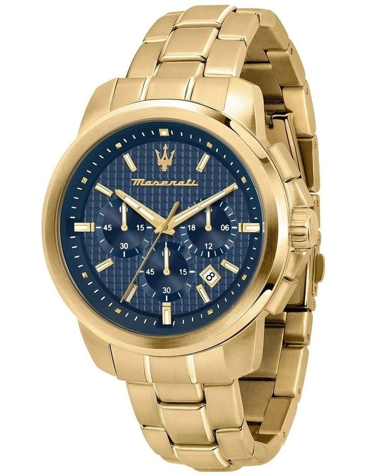 Successo Chronograph Watch 44mm in Gold image 1