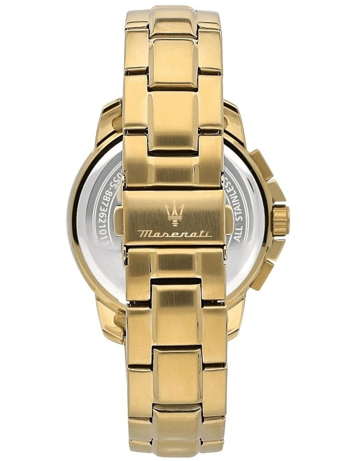 Successo Chronograph Watch 44mm in Gold image 3