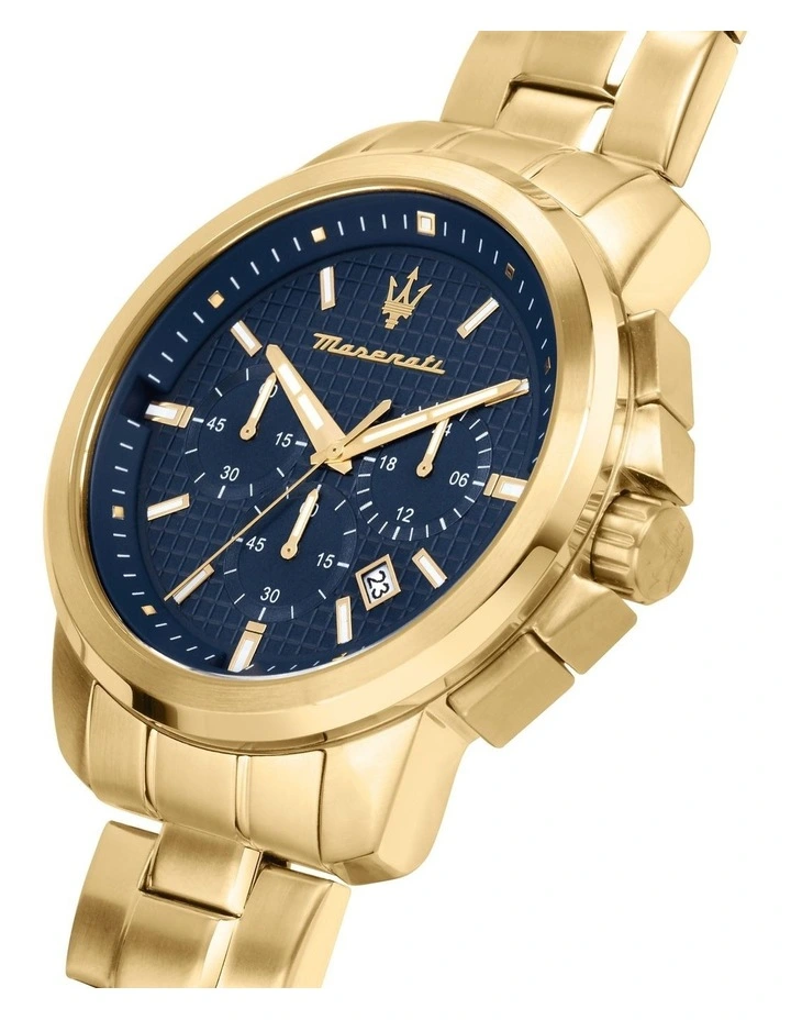 Successo Chronograph Watch 44mm in Gold image 4