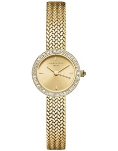 Mini Small Edit Champagne Watch in Gold