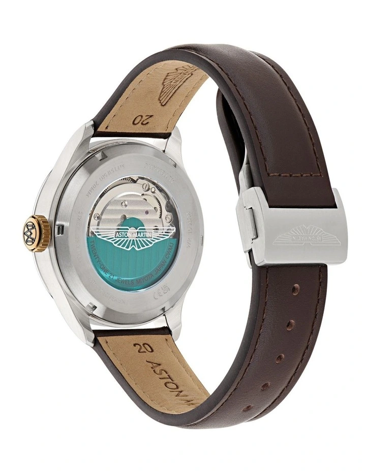 TS1 Automatic 41mm MTTS1F501 Watch in Black/Brown image 4