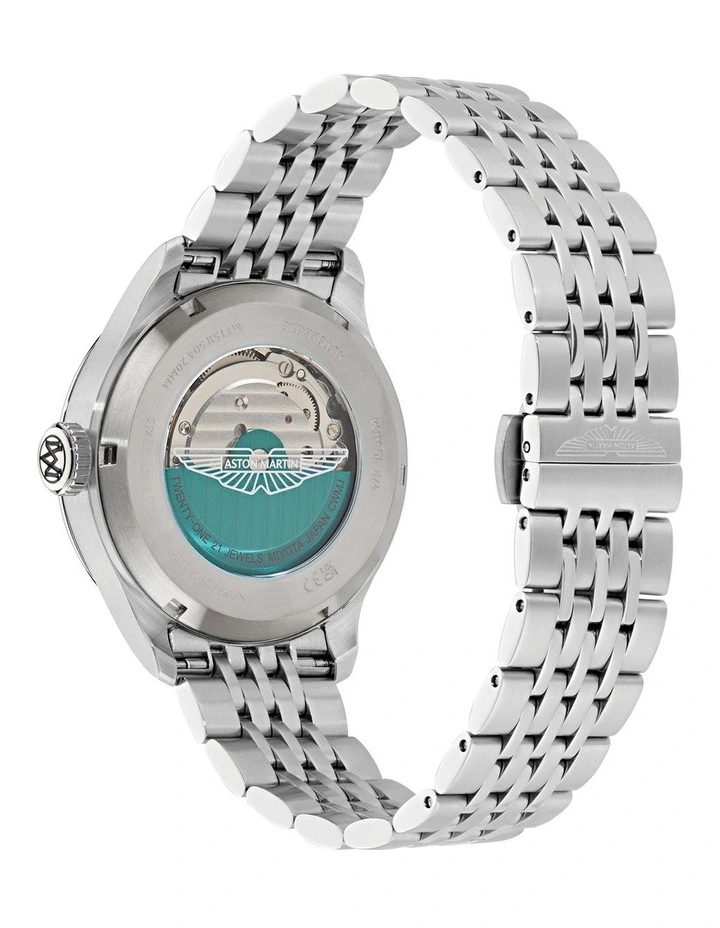 TS1 Automatic 41mm MTTS1F504 Watch in Podium Green/Stainless Steel image 4
