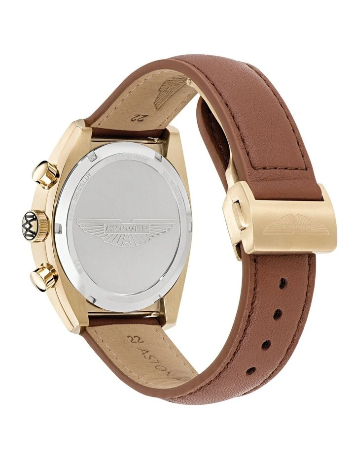 TS2 Chronograph Watch 43mm MTTS2F502 in Tan image 4