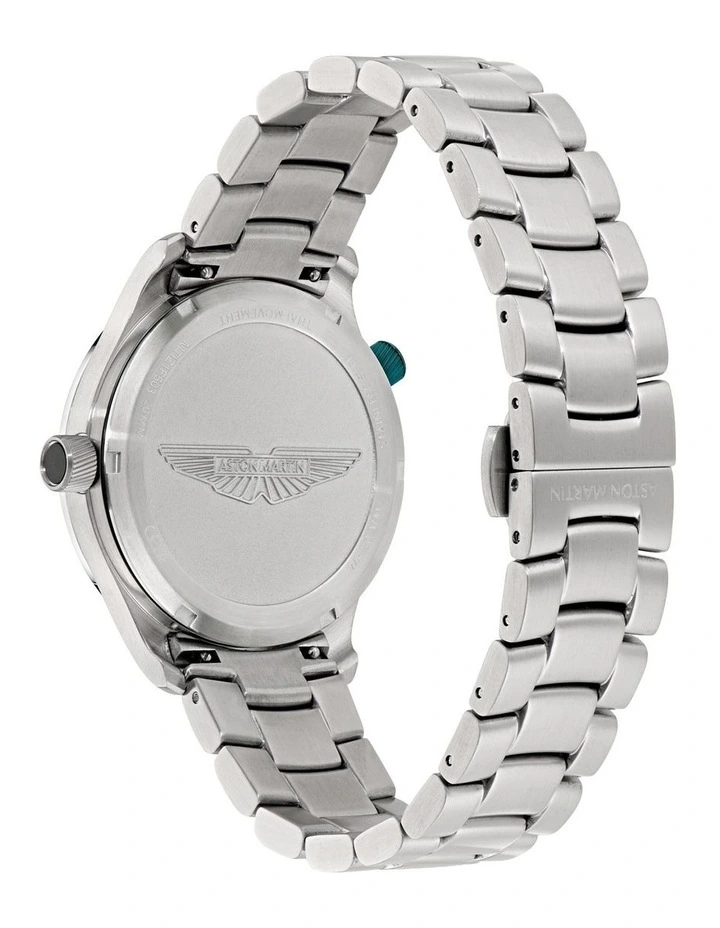 GRZ GMT 41mm MTIZ1F503 Watch Set in Black/Stainless Steel/Podium Green Silicone image 4