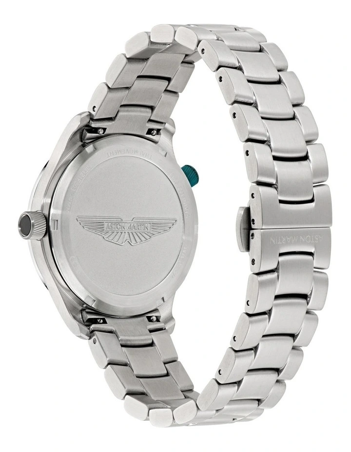 GRZ GMT 41mm MTIZ1F503 Watch Set in Black/Stainless Steel/Podium Green Silicone image 5