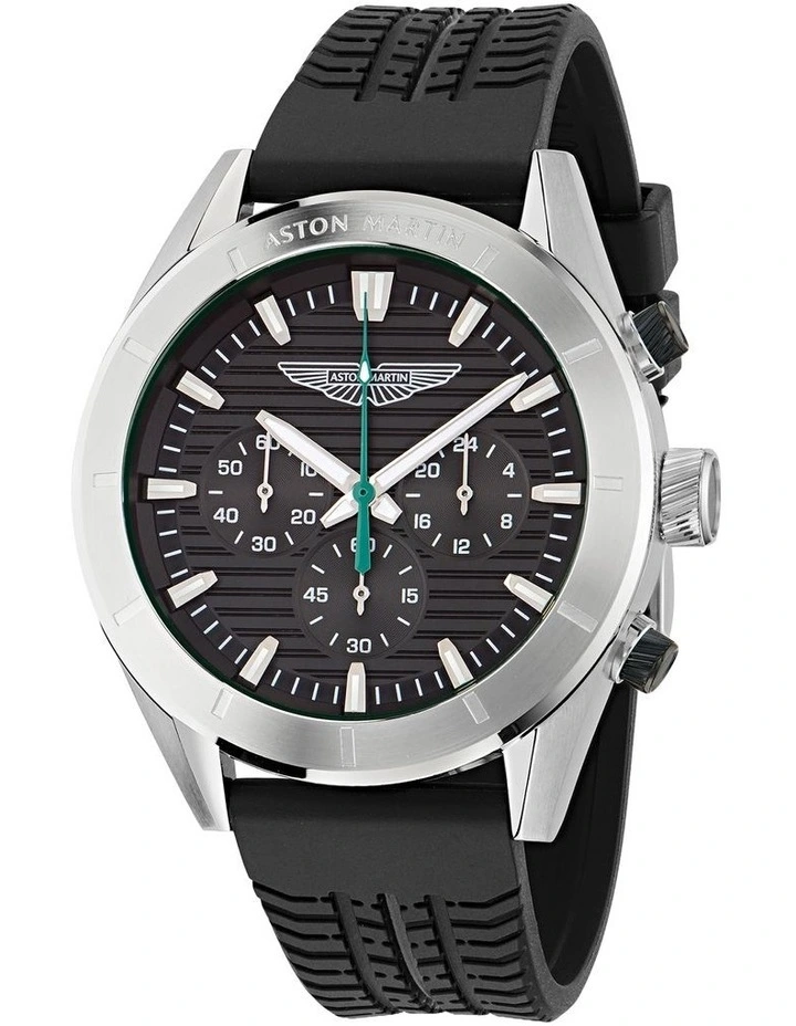 BST Chronograph Stainless Steel 45mm MTIB1F501 Watch Set in Black image 7