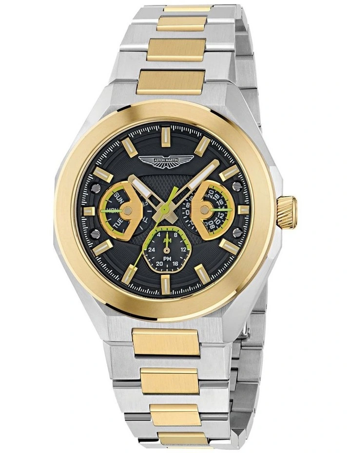 TKS Multifunction 42mm MTRI1F504 Watch in Black/Two Tone Steel image 6