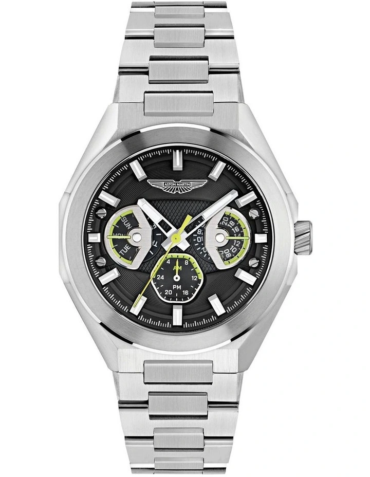TKS Multifunction 42mm MTRI1F505 Watch in Black/Stainless Steel image 1