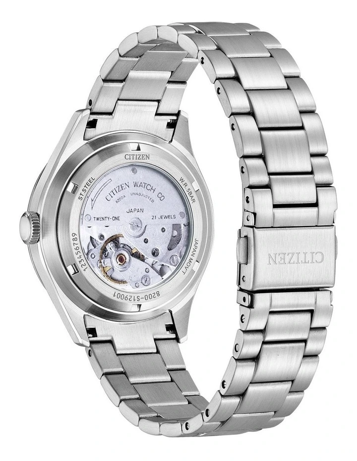 Classic Automatic Watch 40mm NH8391-51A in Silver image 3