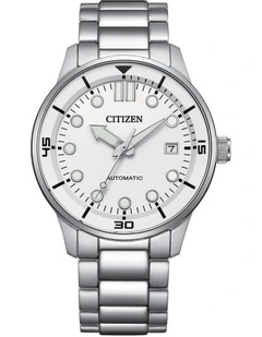 Classic Automatic Watch 40mm NJ0191-83A in Silver