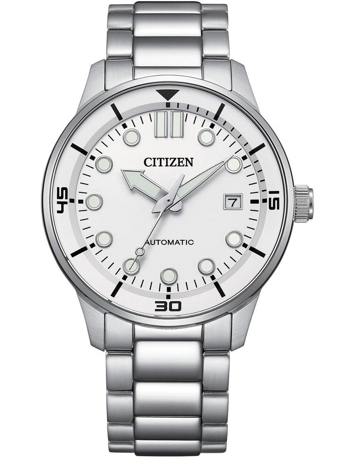 Classic Automatic Watch 40mm NJ0191-83A in Silver image 1