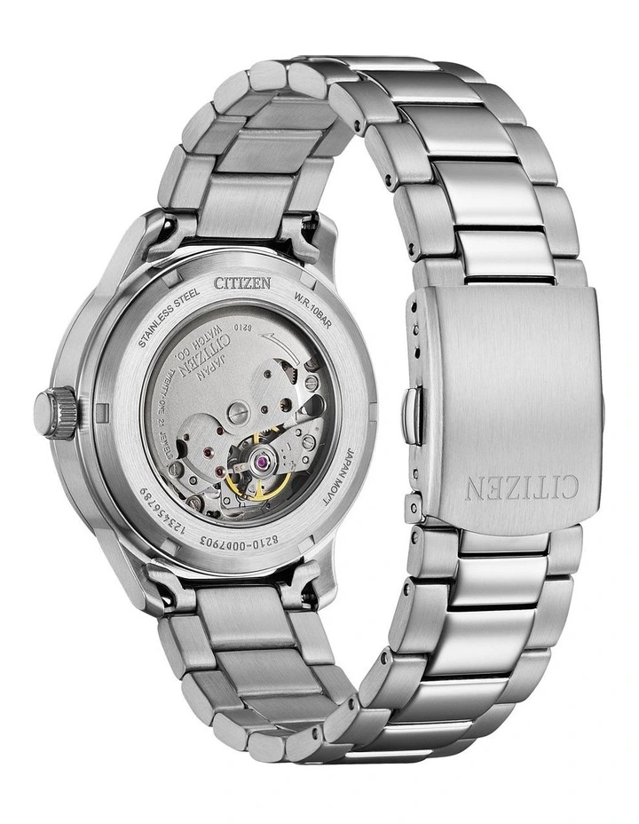 Classic Automatic Watch 40mm NJ0191-83L in Silver image 3