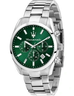 Attrazione Chronograph Quartz Watch 43mm in Green