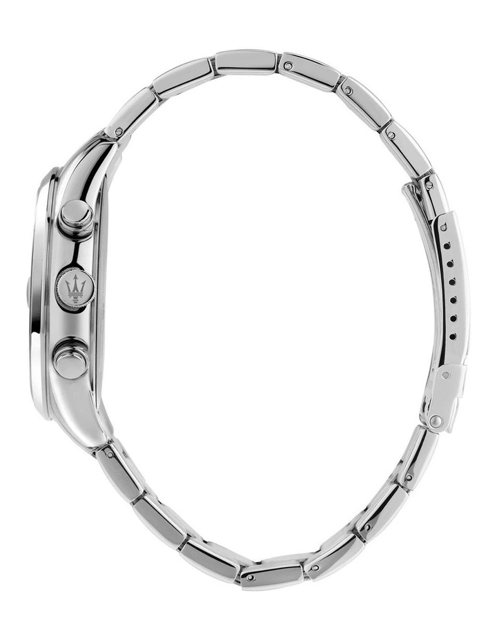 Attrazione 43mm Chronograph Quartz Watch in Black image 4