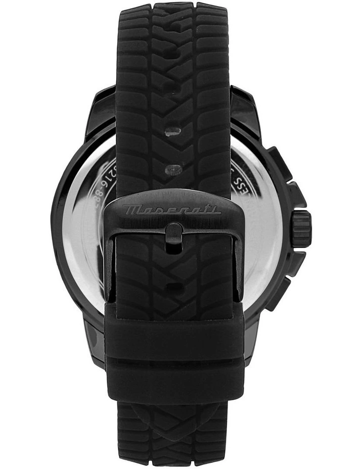 Successo Chronograph Quartz Watch 44mm in Black image 6
