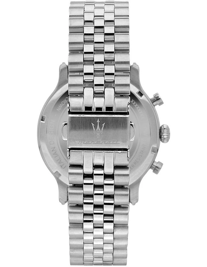 Epoca Chronograph Blue Dial Quartz Watch 42mm in Blue image 6