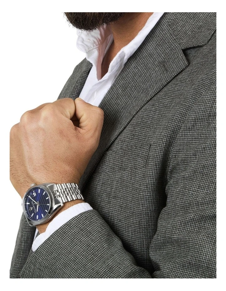 Attrazione Quartz Watch 43mm in Blue image 2