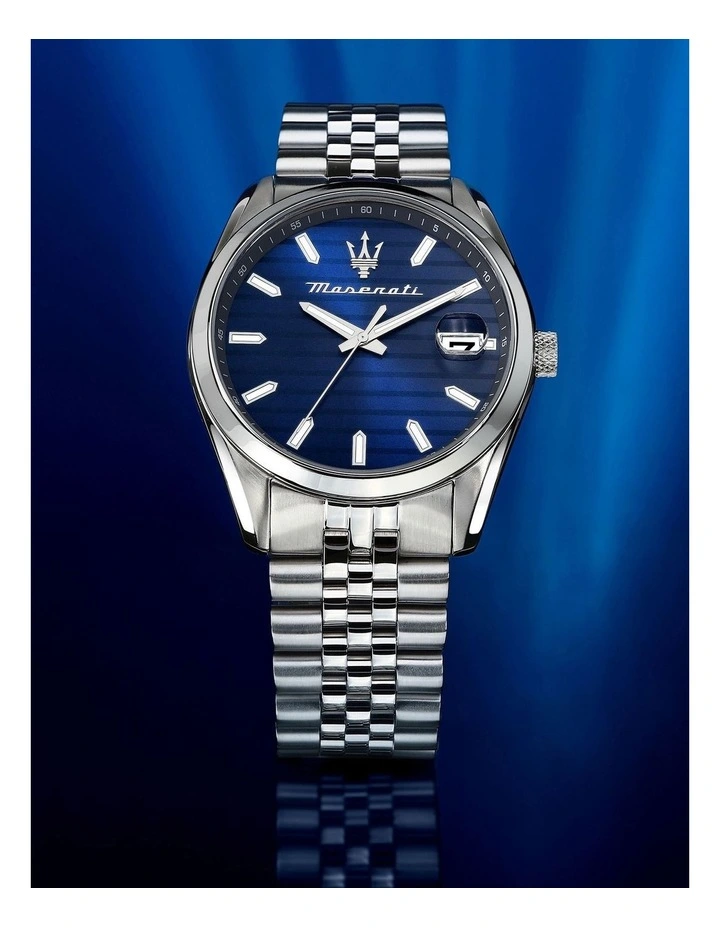 Attrazione Quartz Watch 43mm in Blue image 6