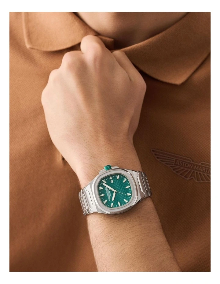 GPQ Podium Green MTIG2S604 Watch 42mm in Silver image 2