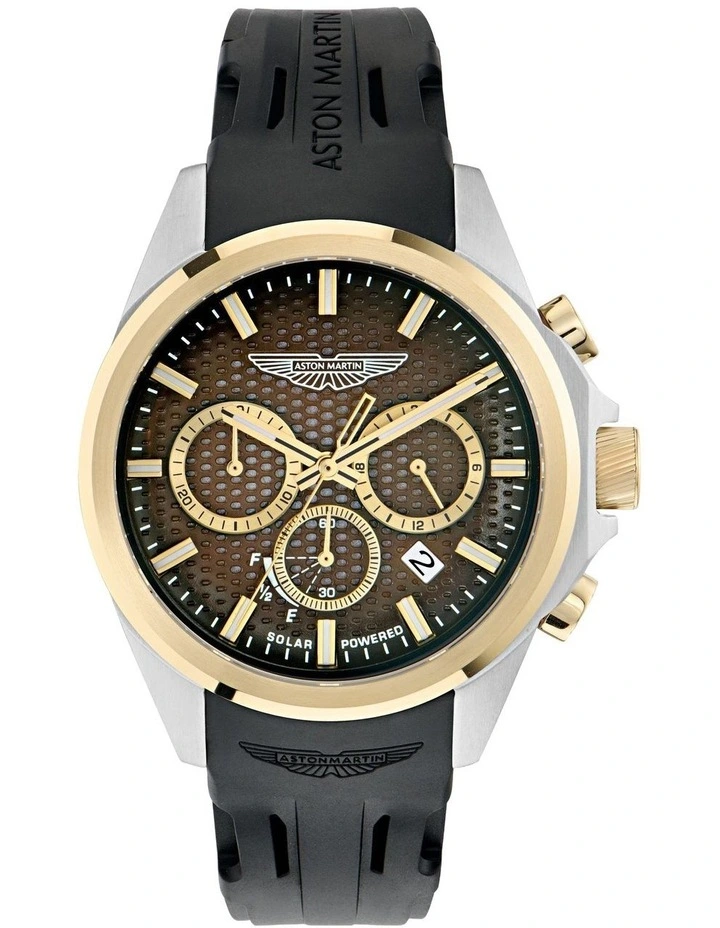 HLC Chronograph Solar MTRH2S605 Watch 44mm in Black/Brown image 1