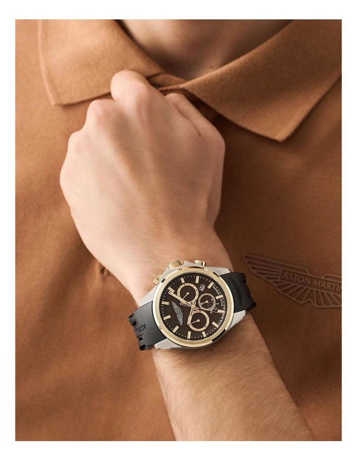 HLC Chronograph Solar MTRH2S605 Watch 44mm in Black/Brown image 2