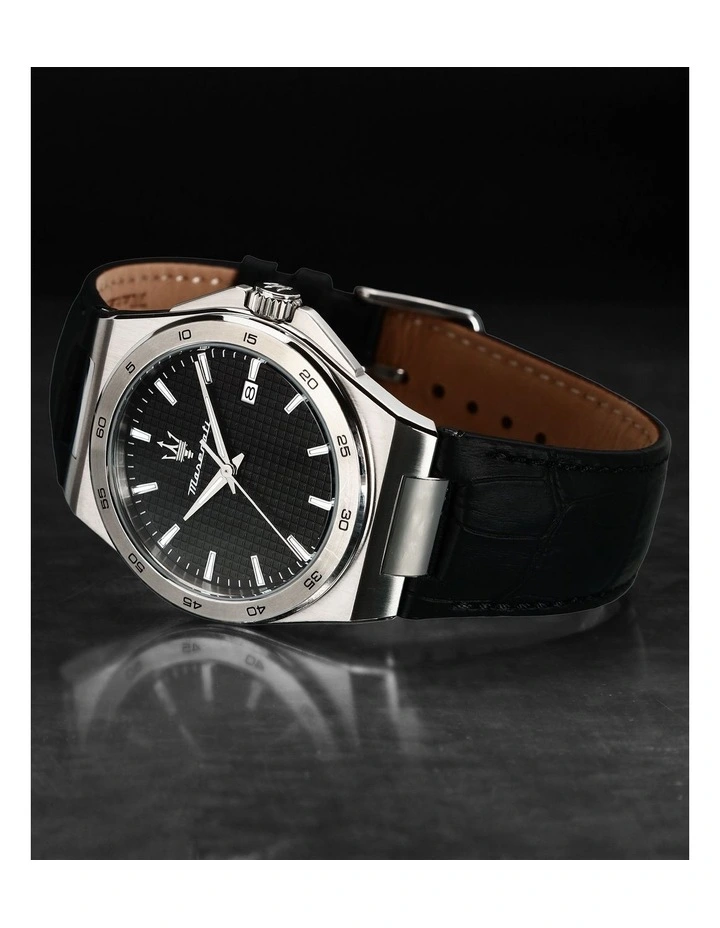 Maserati Velocita Slim Watch Black image 5