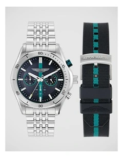 Aston Martin CLP Silver Watch