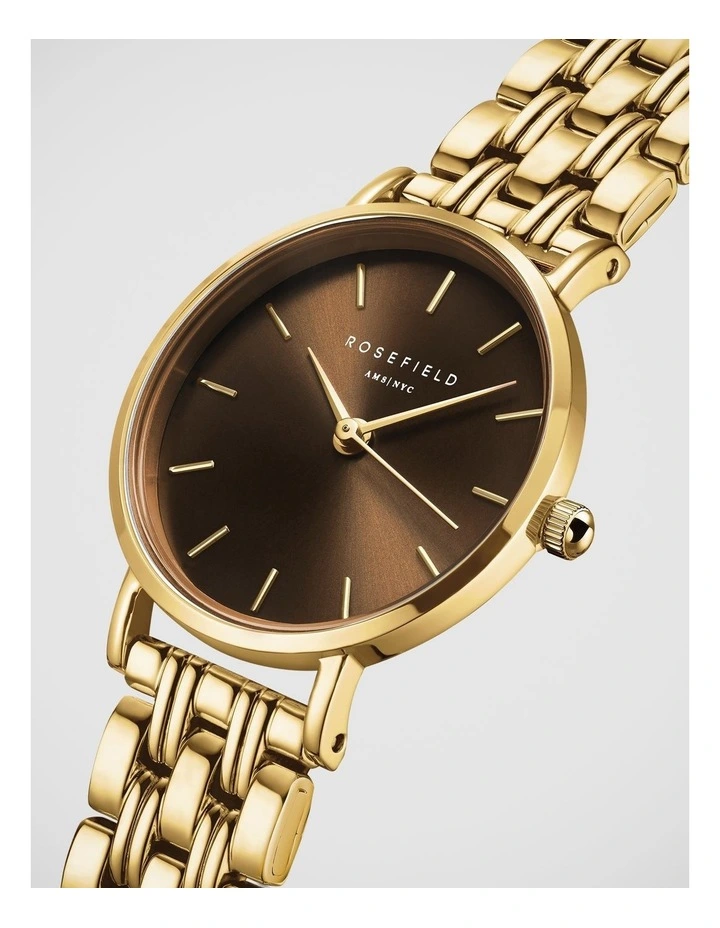Rosefield Small Edit Gold Watch image 2