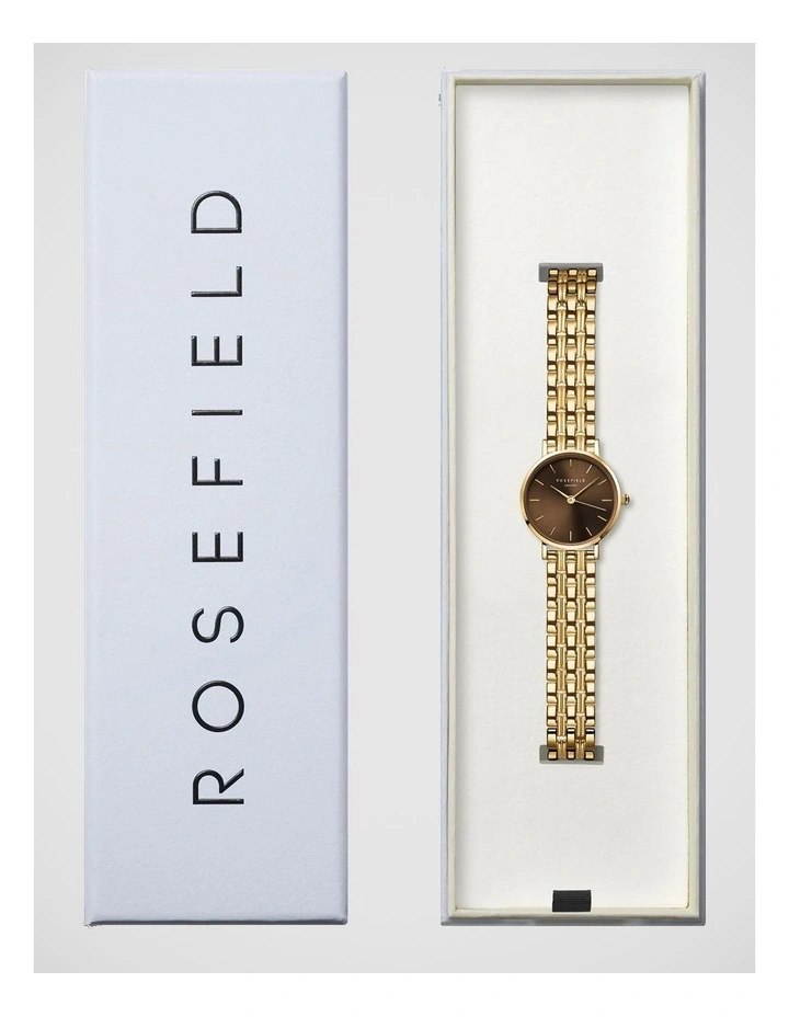 Rosefield Small Edit Gold Watch image 5