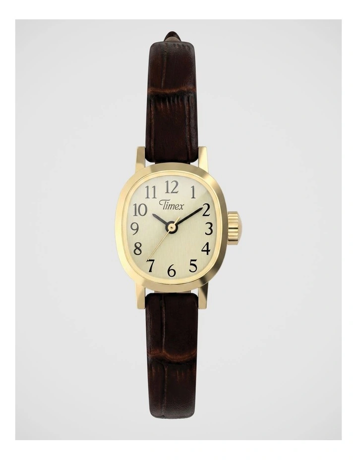 Timex Cavatina Mini Brown Watch image 1