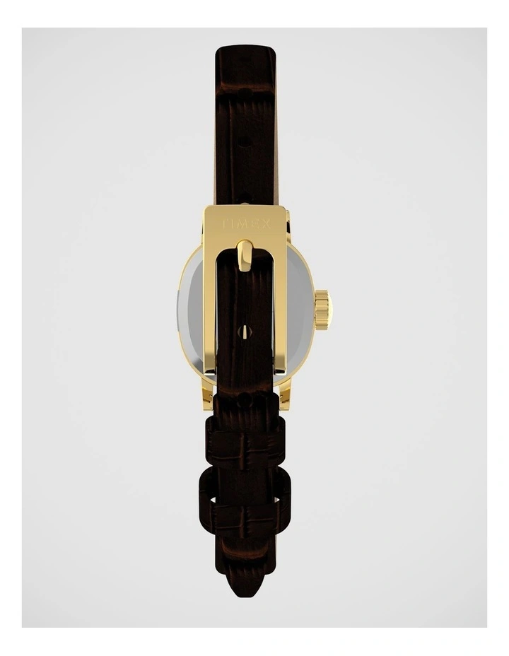 Timex Cavatina Mini Brown Watch image 7