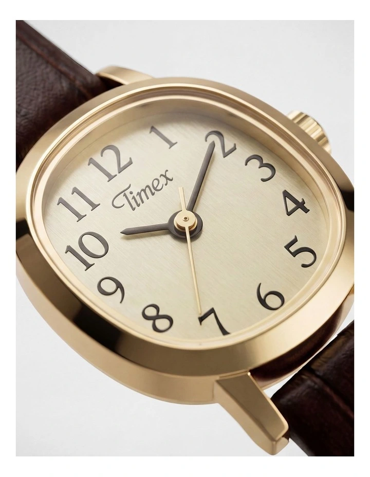 Timex Cavatina Mini Brown Watch image 13