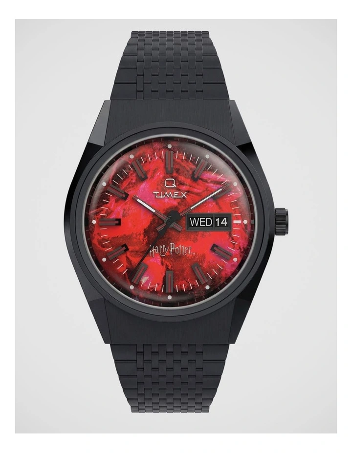 Timex Harry Potter Sorcerer's Stone Q Falcon Eye Black Watch image 1