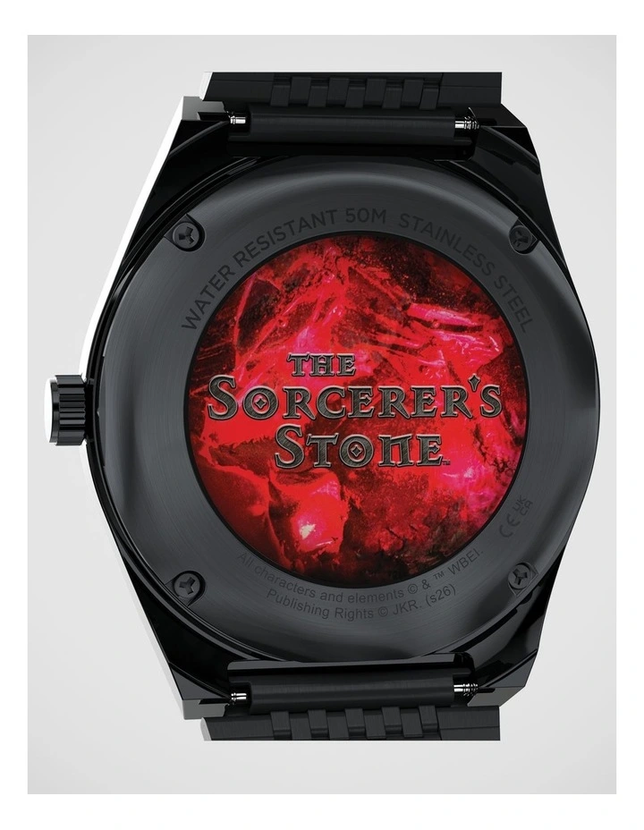 Timex Harry Potter Sorcerer's Stone Q Falcon Eye Black Watch image 2