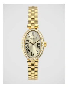 Timex Cavatina Gold Tone Watch