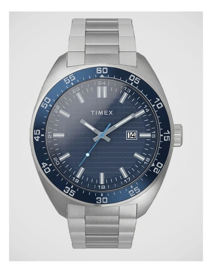 Timex Weston 3-Hand Silver Tone Watch image 1