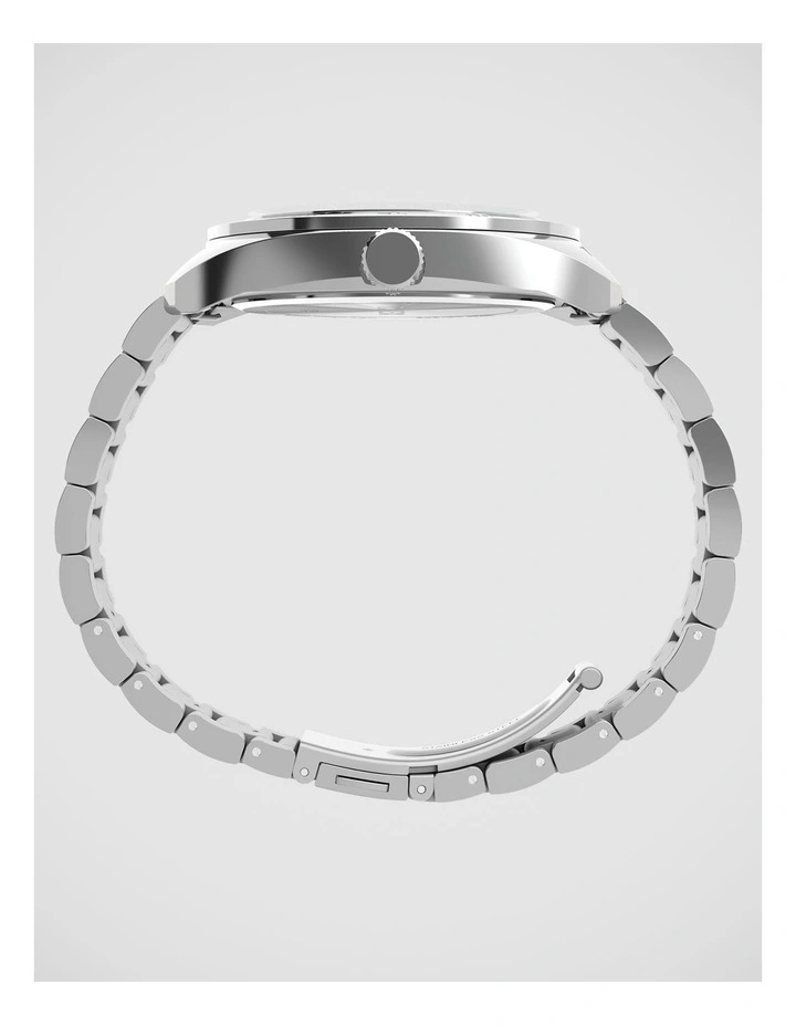 Timex Weston 3-Hand Silver Tone Watch image 3