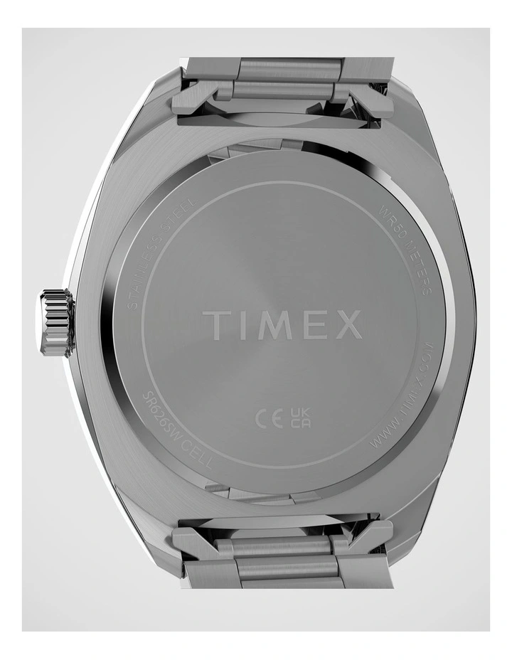 Timex Weston 3-Hand Silver Tone Watch image 5