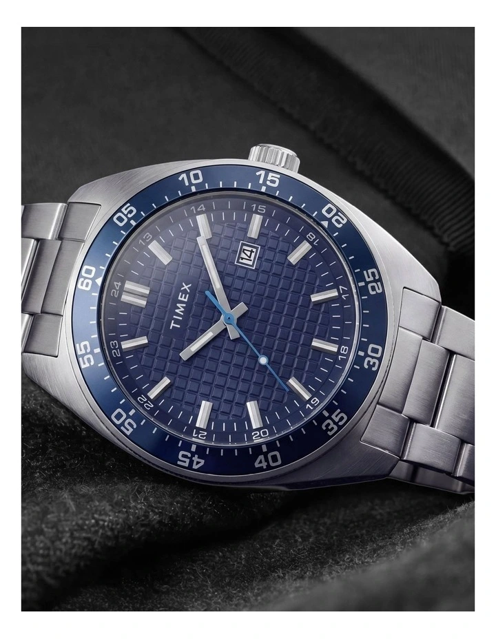 Timex Weston 3-Hand Silver Tone Watch image 7