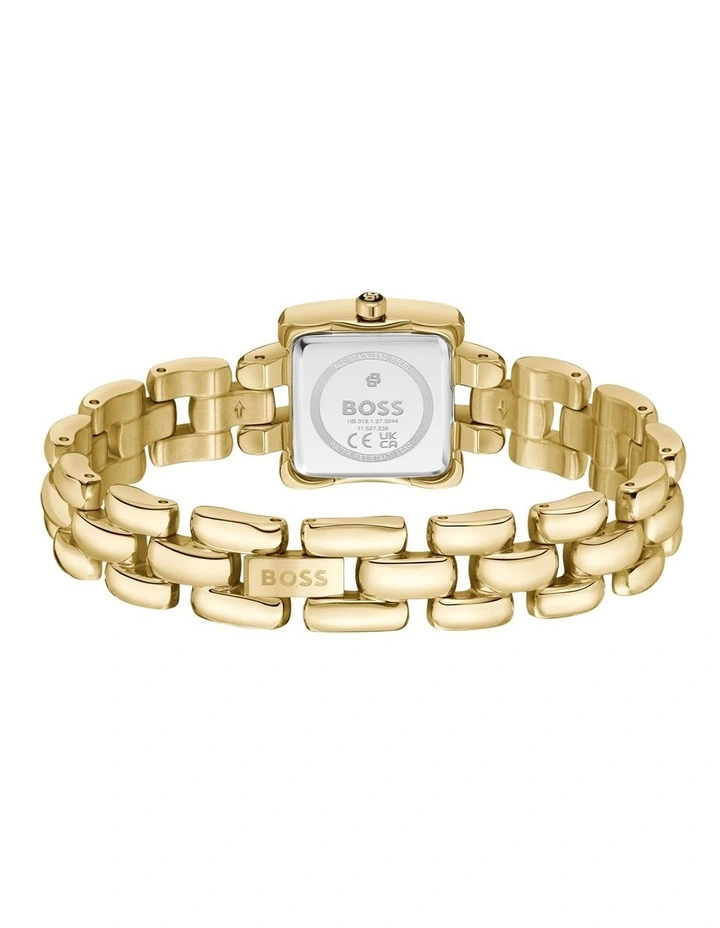 Violet Gold Steel Gold Dial Women's Watch image 3