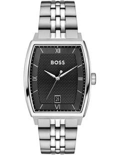 Principle Stainless Steel Black Dial Men's Watch
