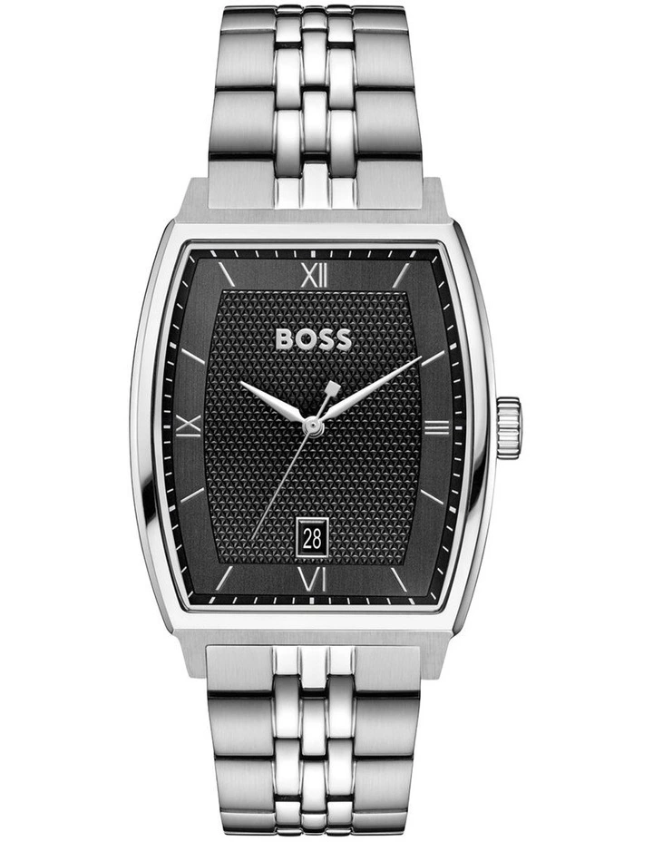 Principle Stainless Steel Black Dial Men's Watch image 1