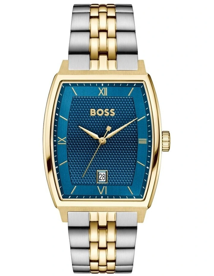 Principle Two Tone Blue Dial Men's Watch image 1
