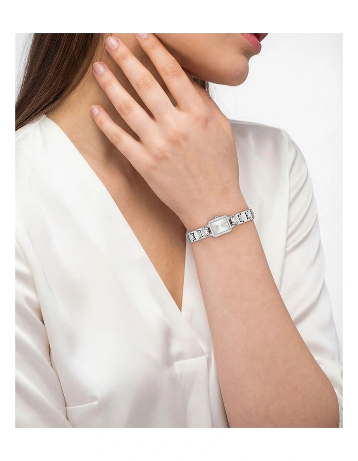 Mara Stainless Steel Silver White Dial Women's Watch image 5