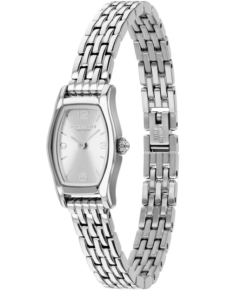 Greta Stainless Steel Silver White Dial Women's Watch image 2
