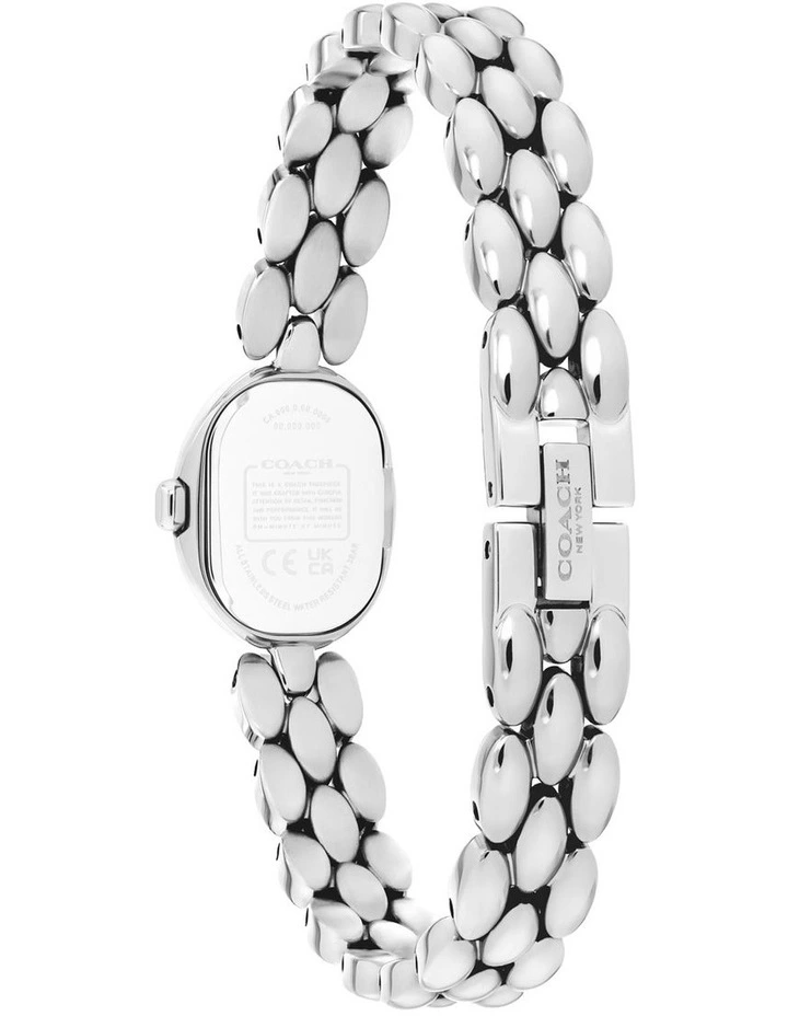 Sammy Stainless Steel Chalk Dial Women's Watch image 3