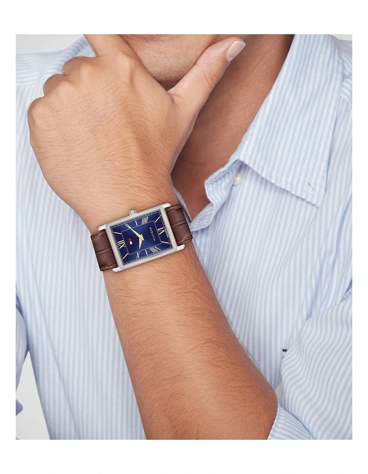 Ben Brown Calfskin Blue Dial Men's Watch image 4